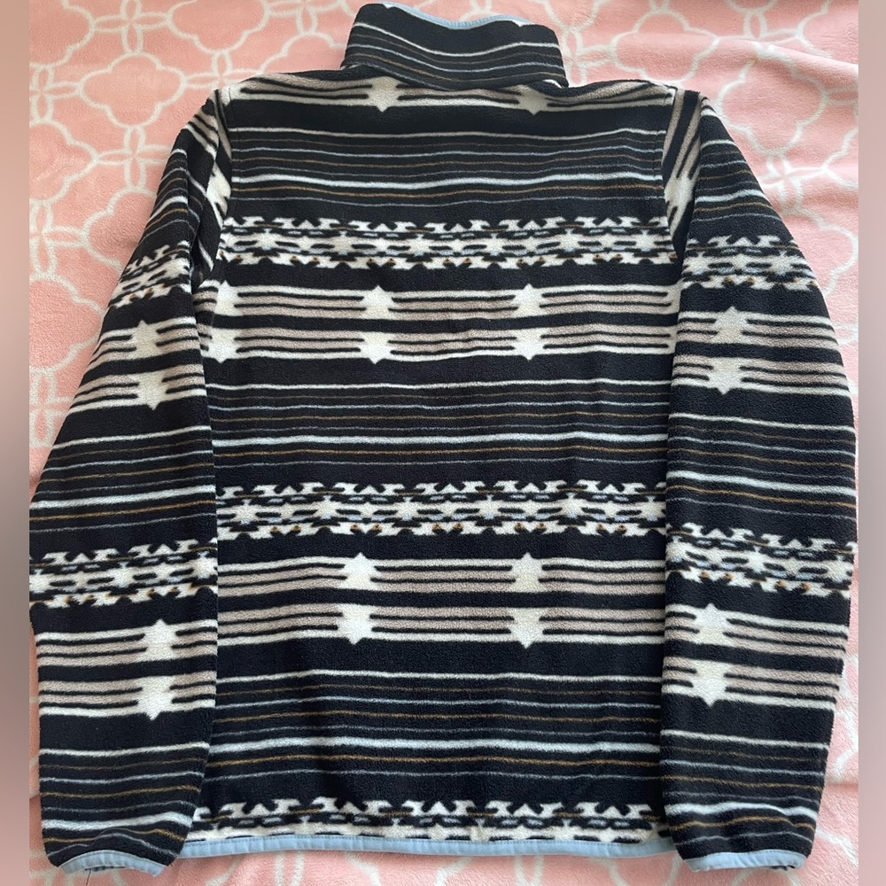 Cinch Black And Cream Patterned Pullover - image 4